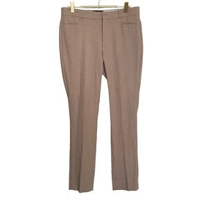 Banana Republic Sloan Fit Dressy Pants Geometric Size 4 NWT Deadstock
